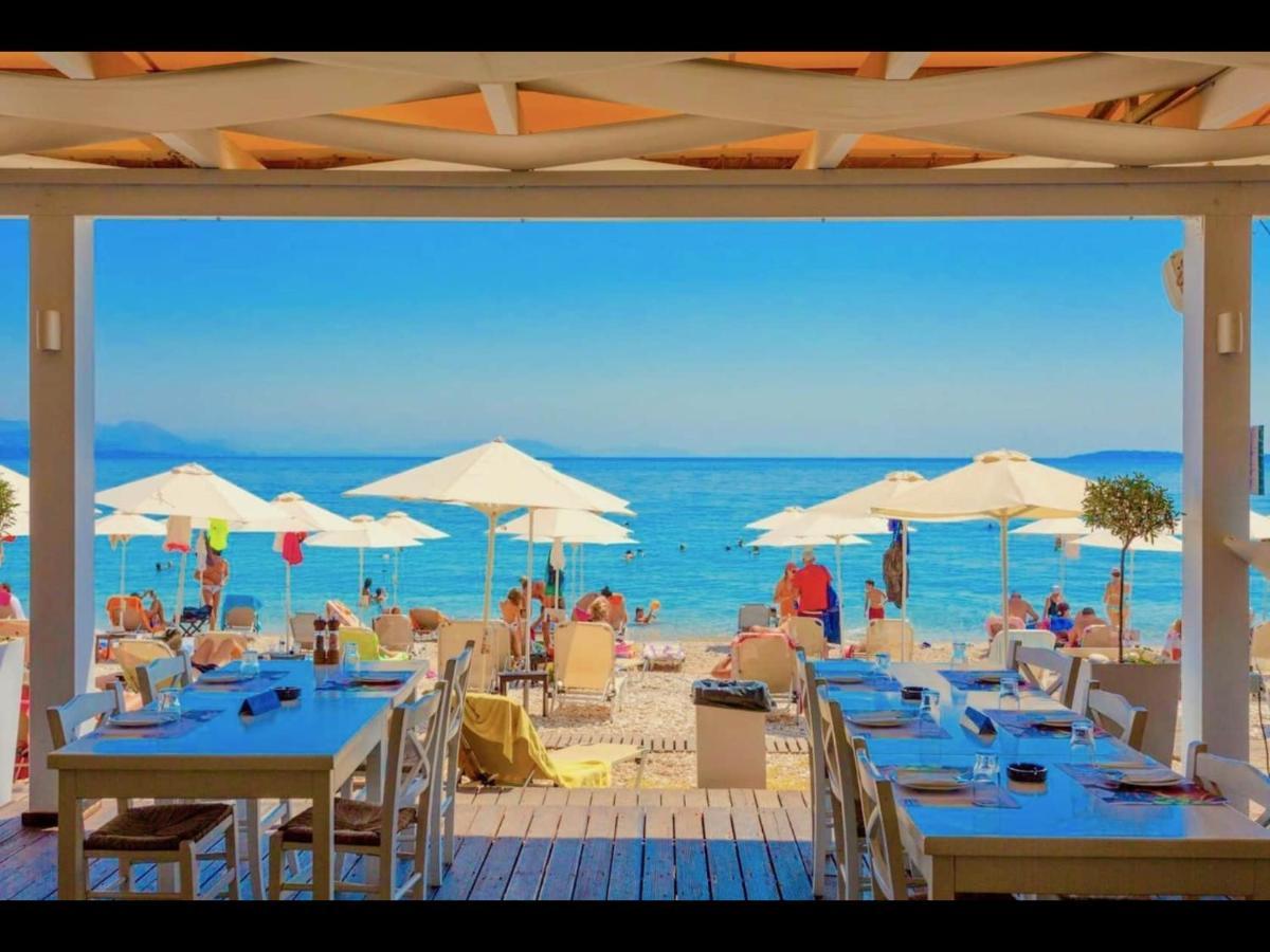 Vladimiros Apartments Barbati Dış mekan fotoğraf