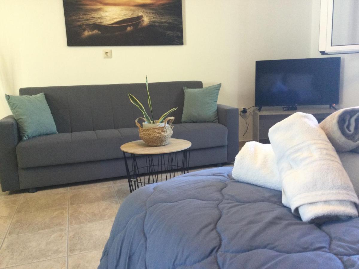 Vladimiros Apartments Barbati Dış mekan fotoğraf