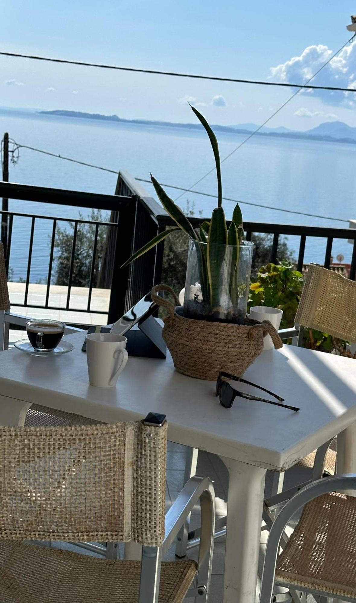 Vladimiros Apartments Barbati Dış mekan fotoğraf